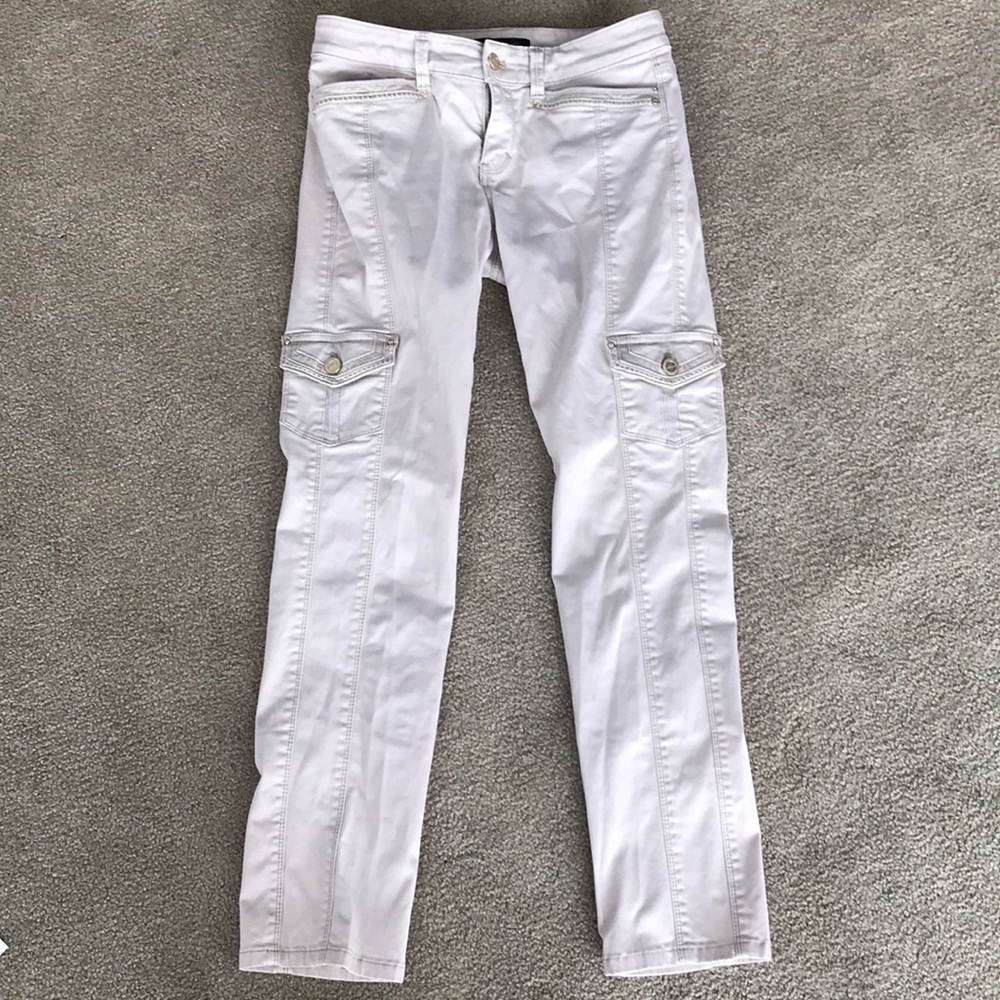 White House Black Market cotton pants Sz 0
